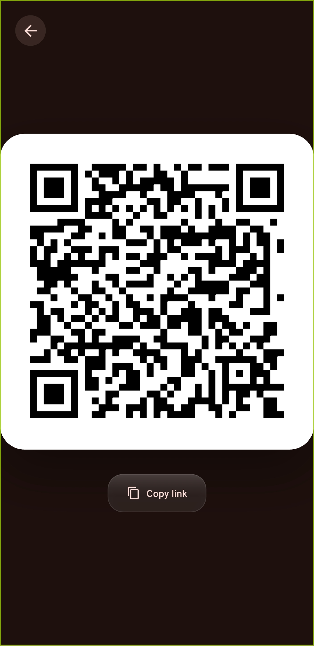 QR Display