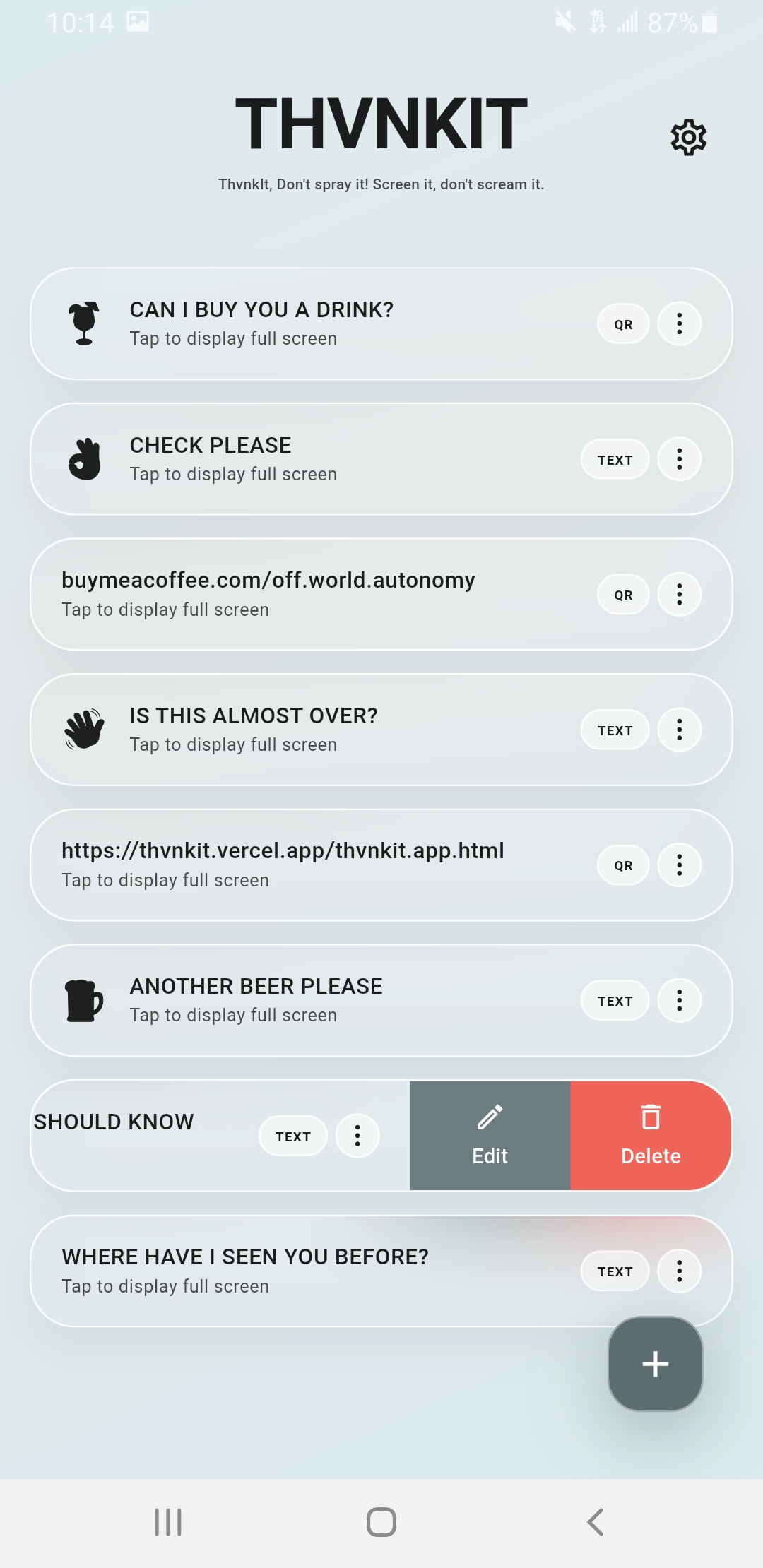 App Screen