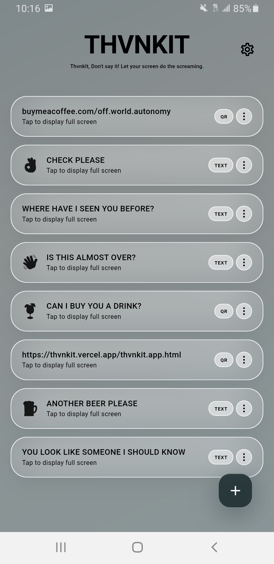 App Screen