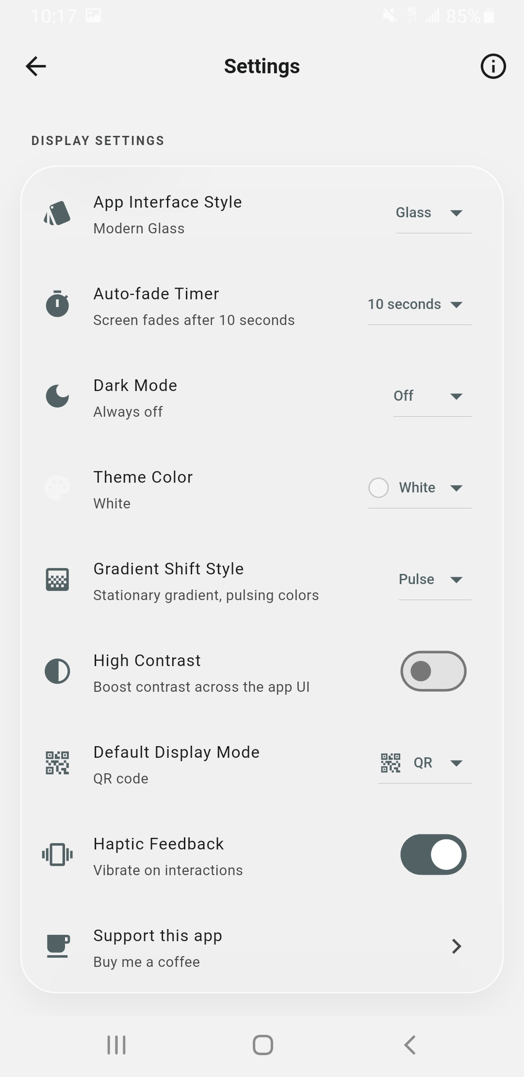 App Screen