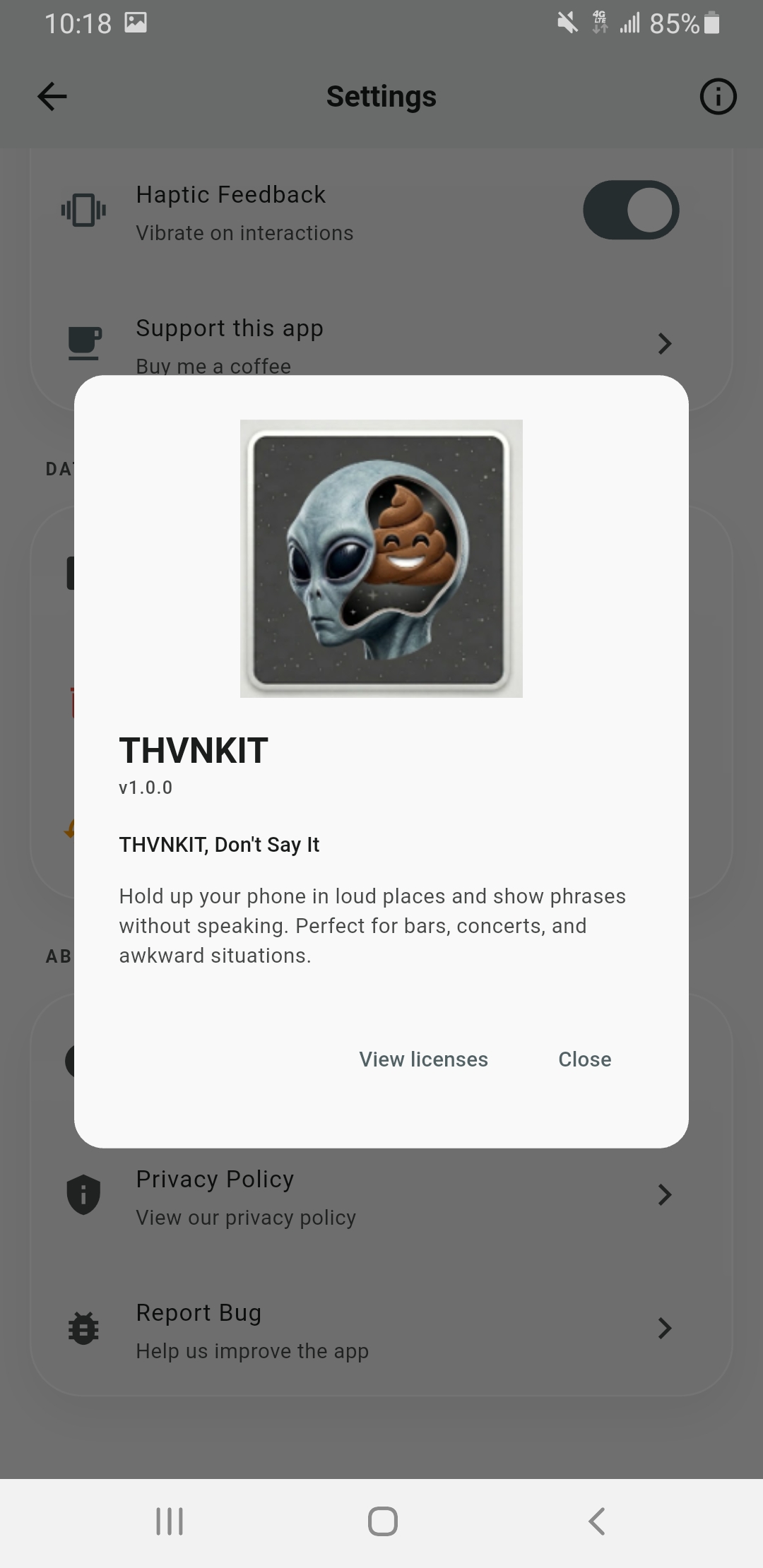 App Screen